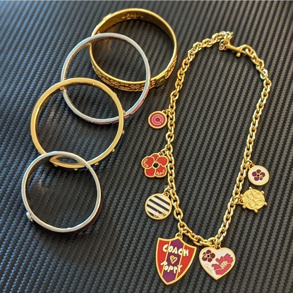Coach Jewelry Lot
